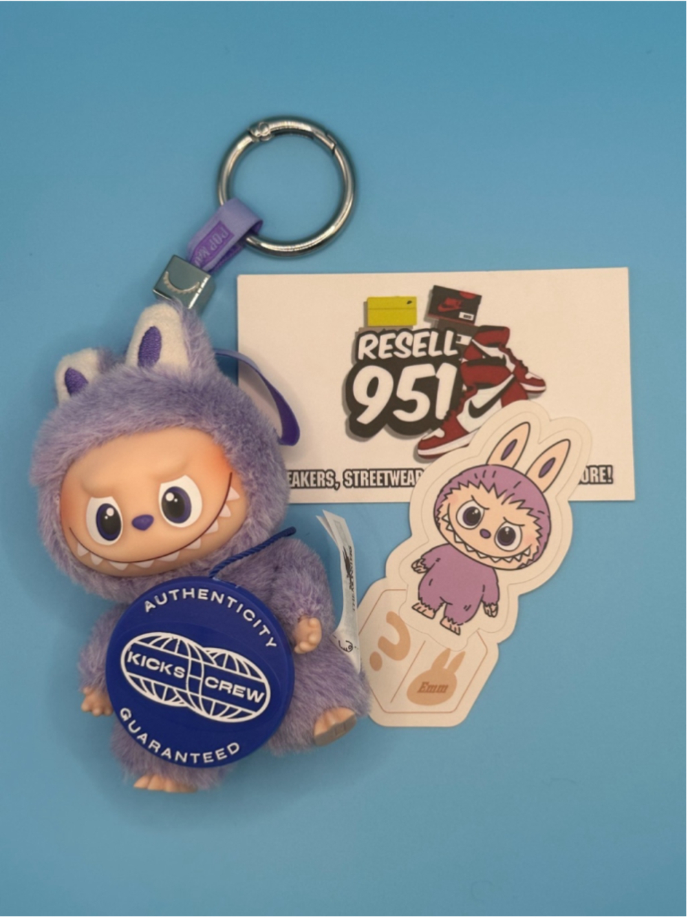 Pop Mart The Monsters Labubu Pin For Love Series Emma Vinyl Plush Pendant Figure - Picture 3 of 4
